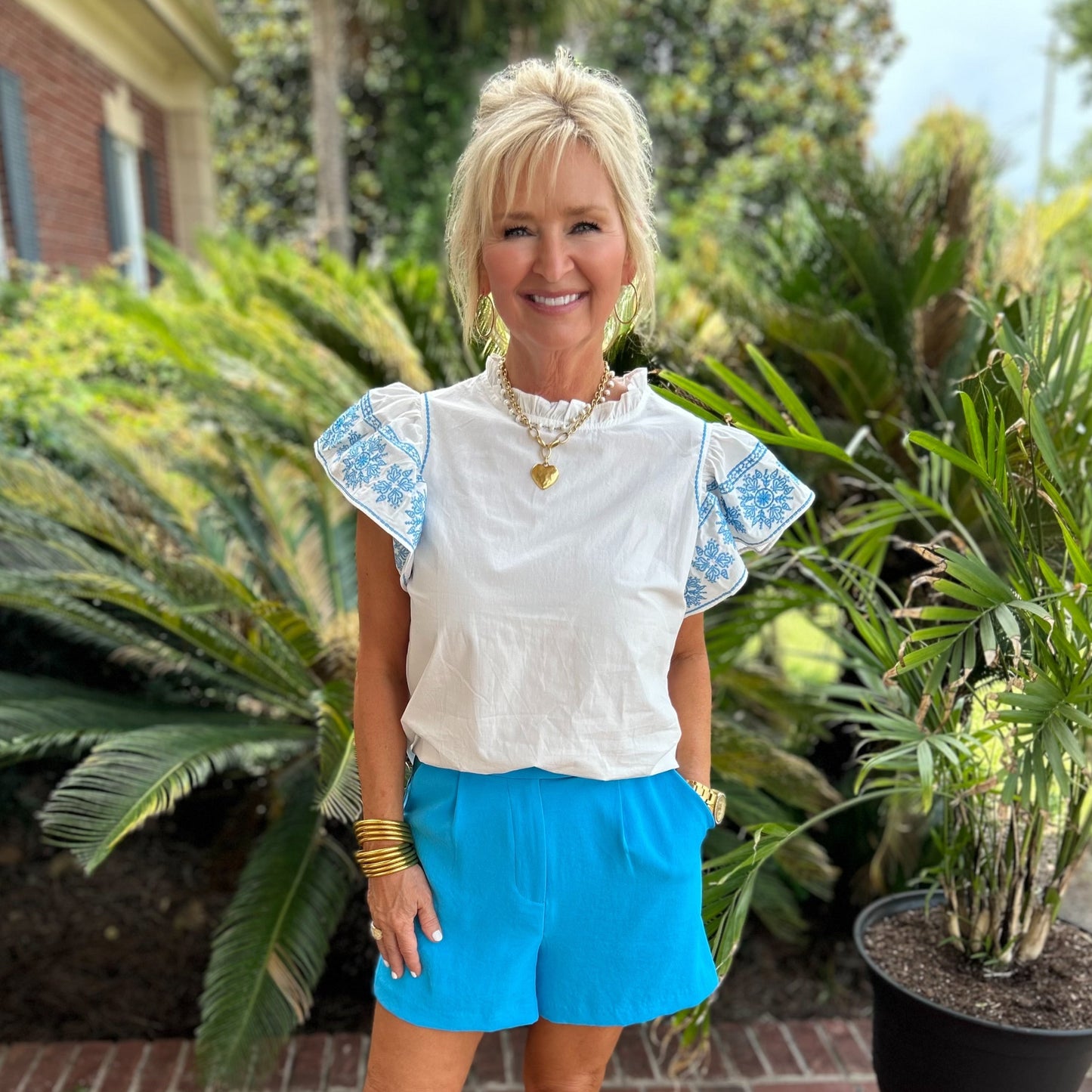 Brittany Top | White