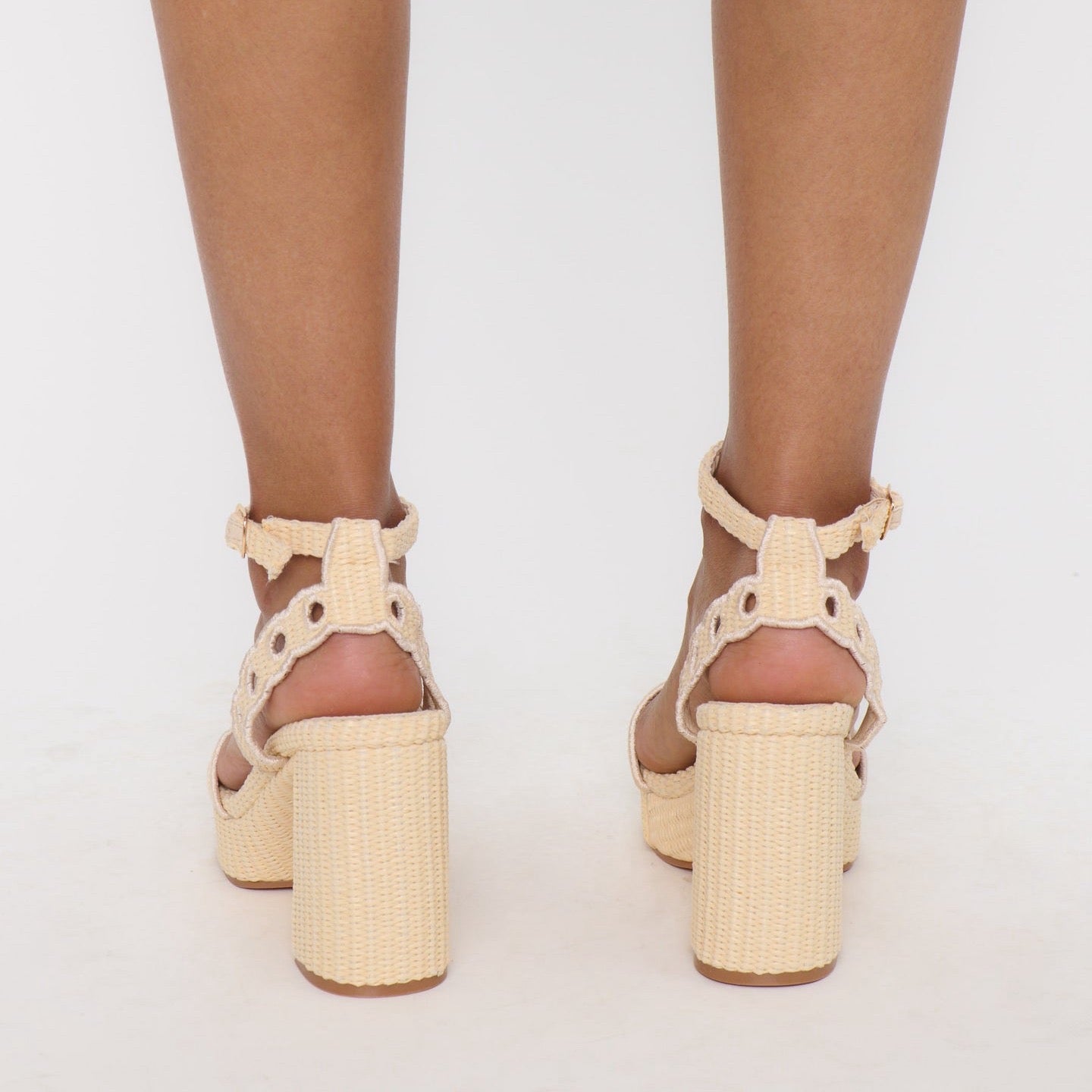 Moorea Platform Sandals | Natural