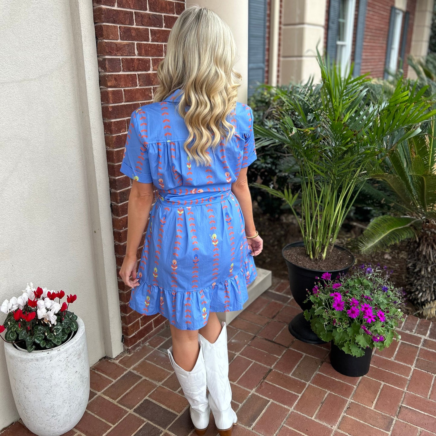 Macie Dress | Blue