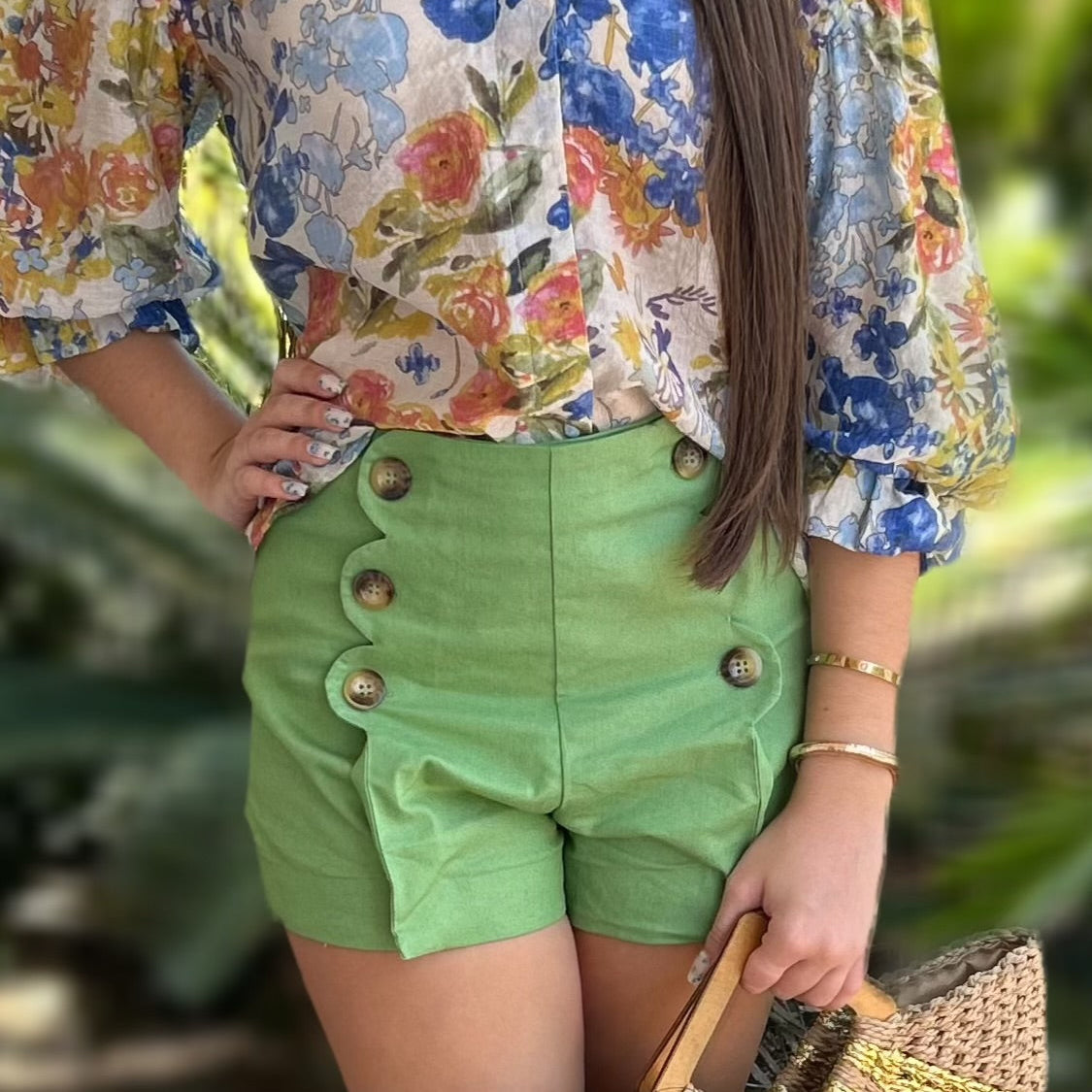 Sailor Shorts | Apple Green