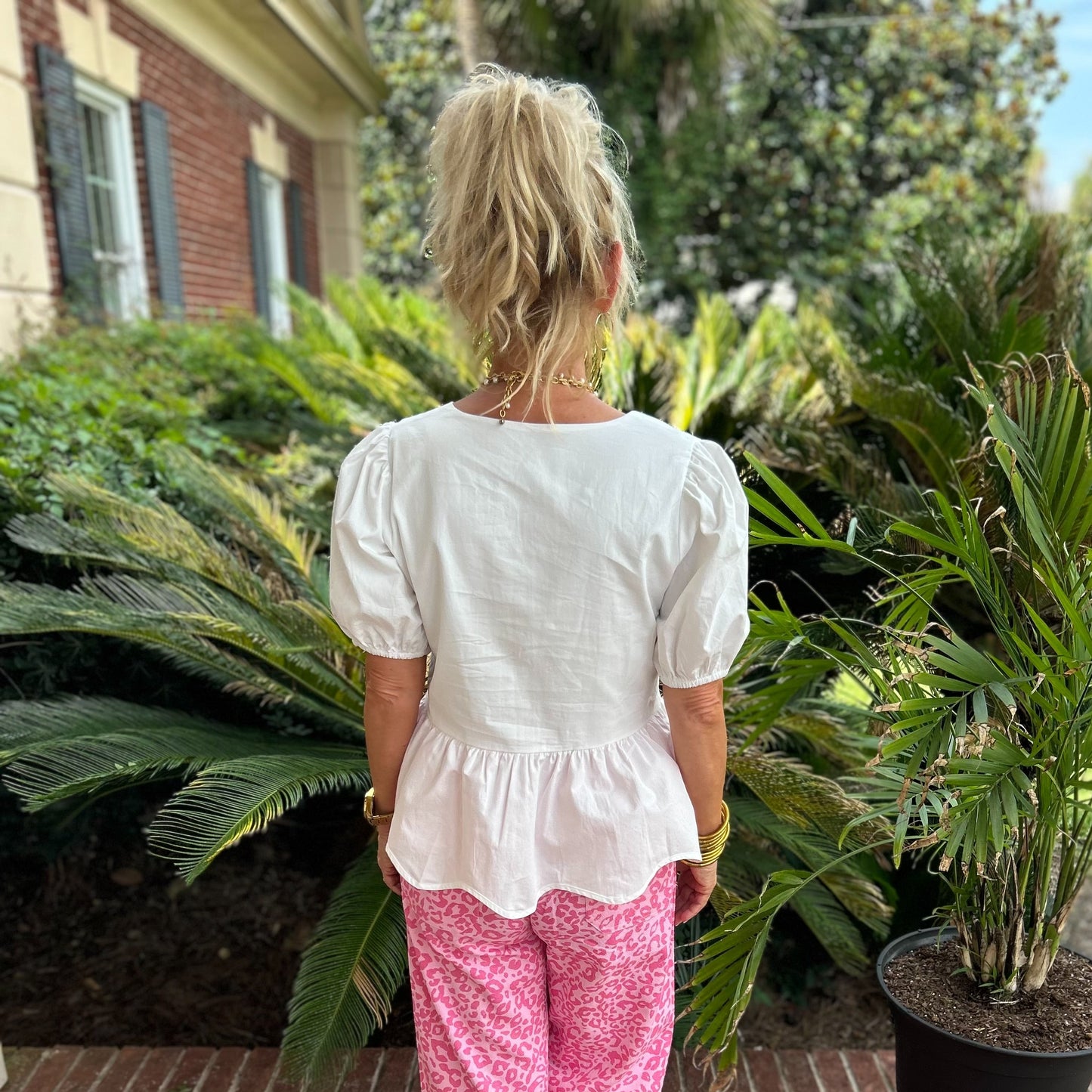 Betty Top | White