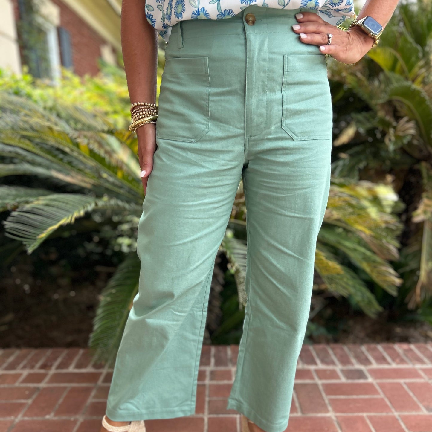 Kendra Pants | Seafoam