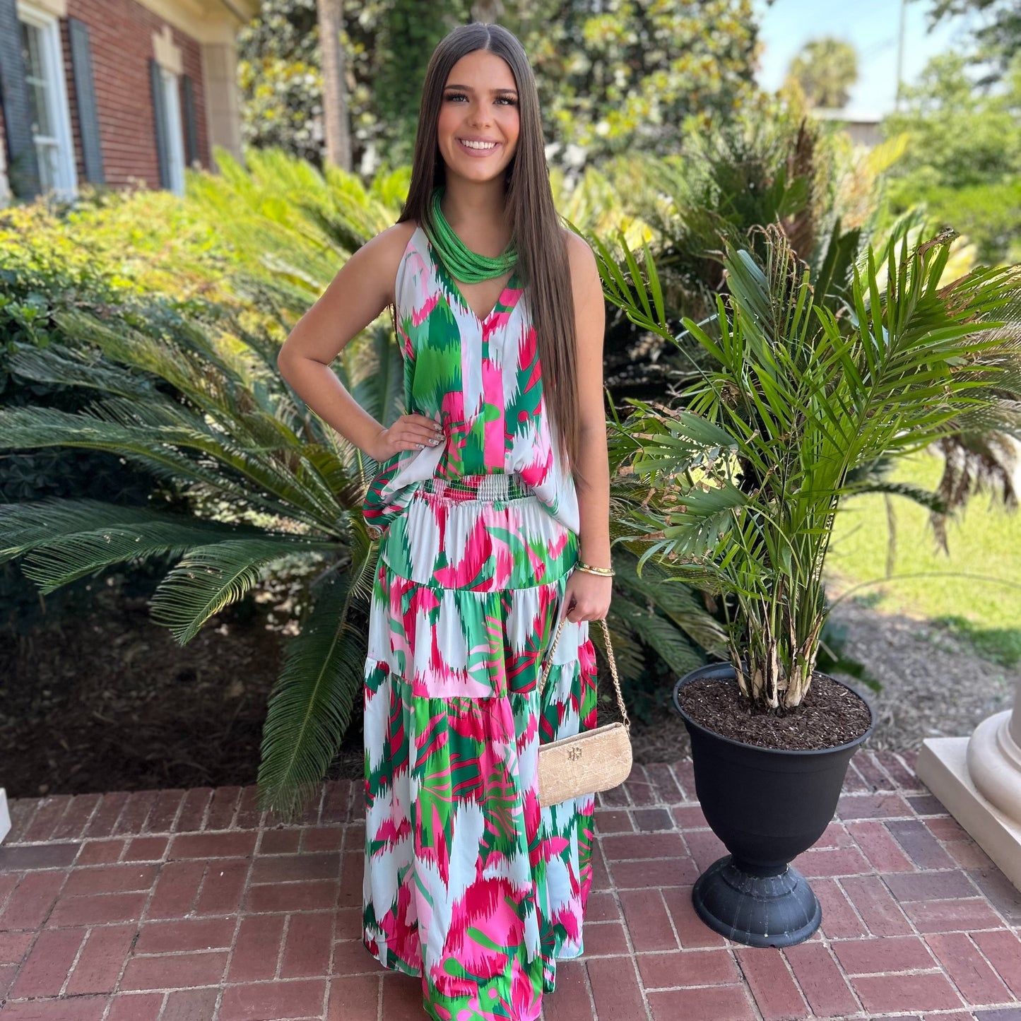 Sissy Tank & Skirt Set | Watermelon Crush