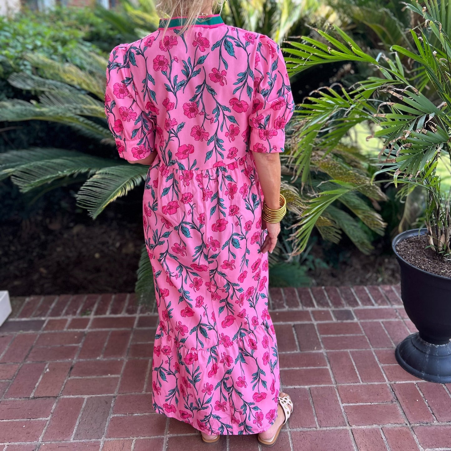 Brooklyn Floral Dress | Pink