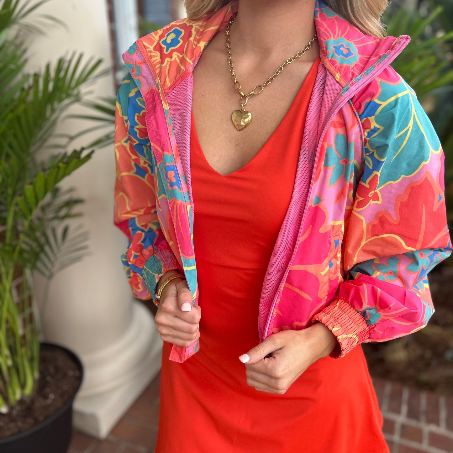 Lena Athletic Dress | Orange