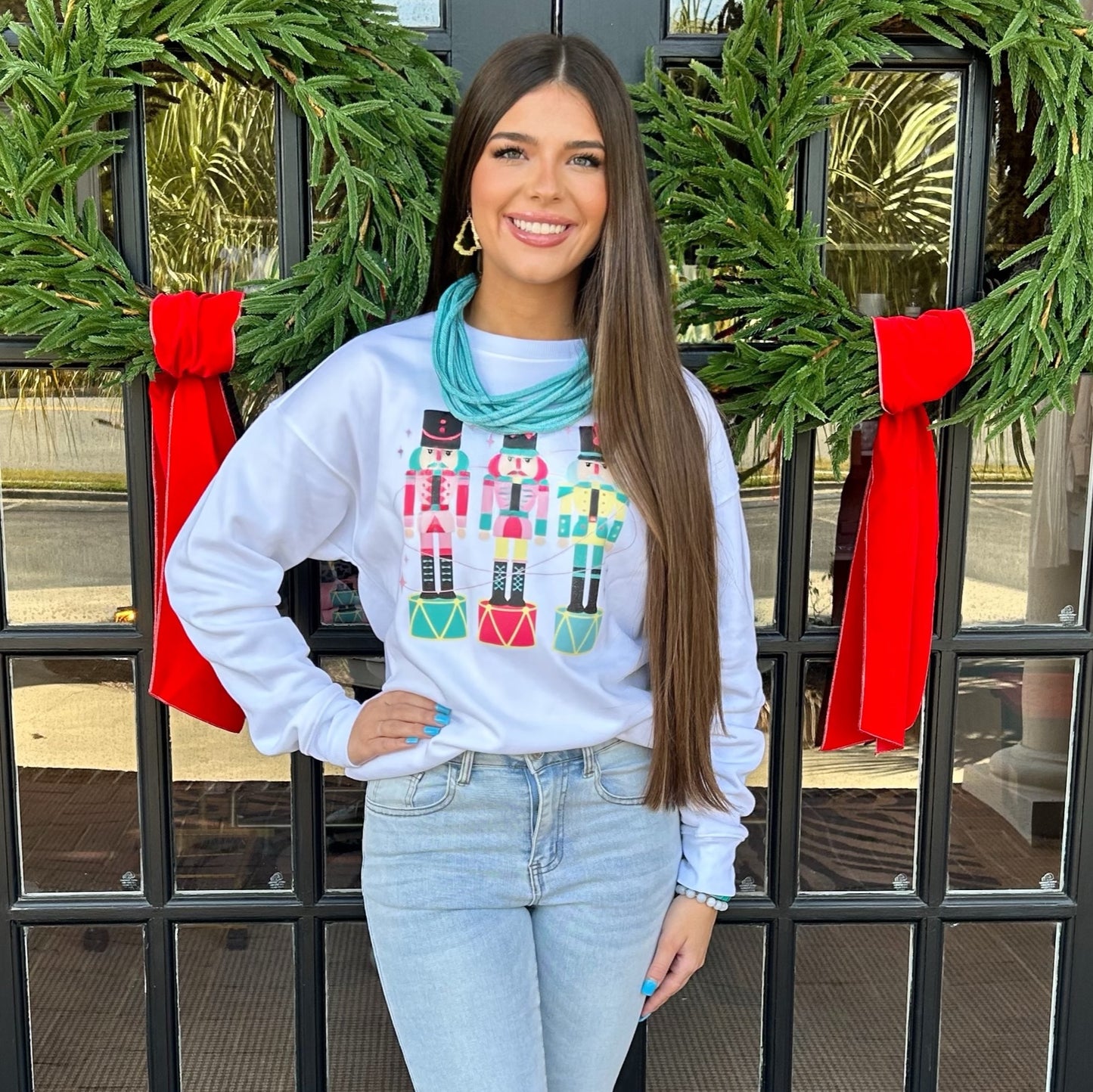 Nutcracker Trio Sweatshirt | Ivory