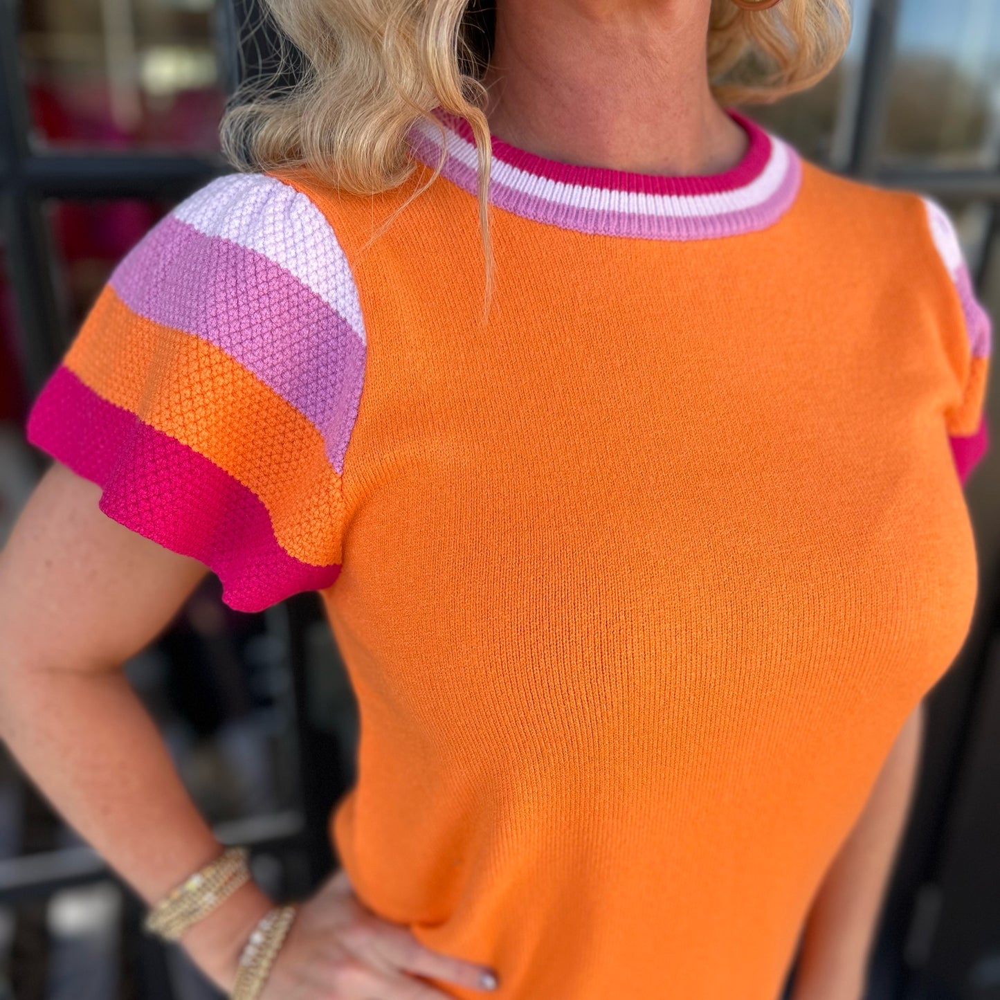 Carry Sweater | Orange