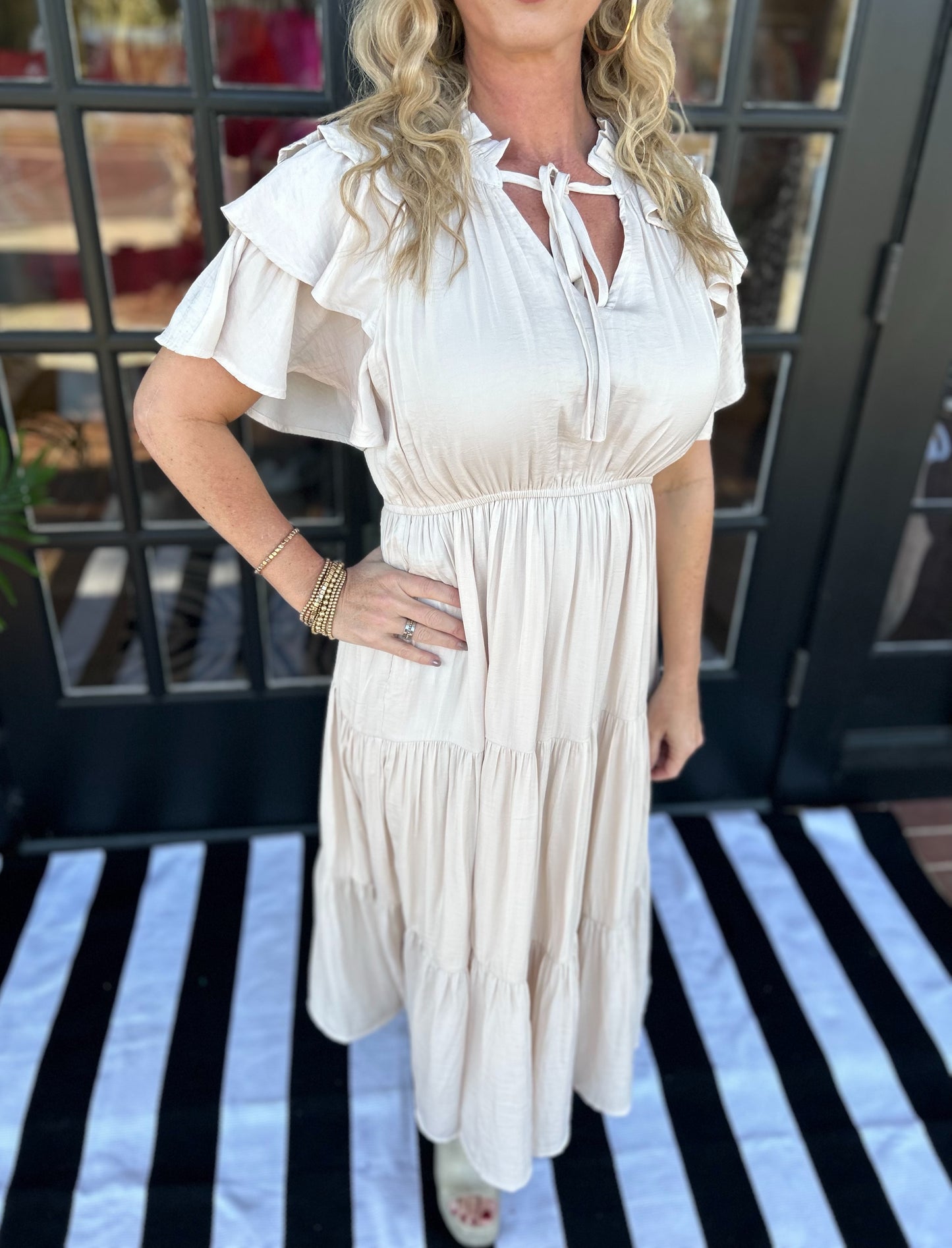 Brooklyn Dress | Taupe