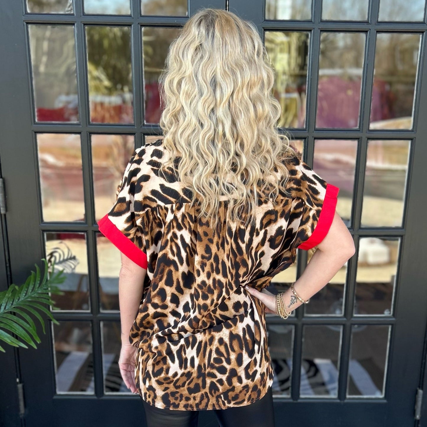 Zara Top | Animal Print