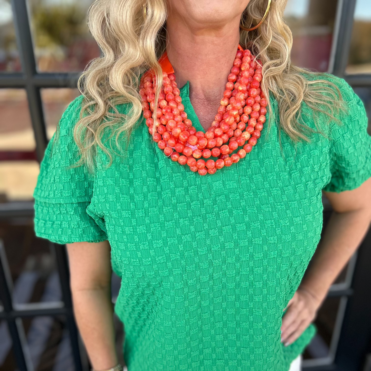 Tiffany Top | Kelly Green