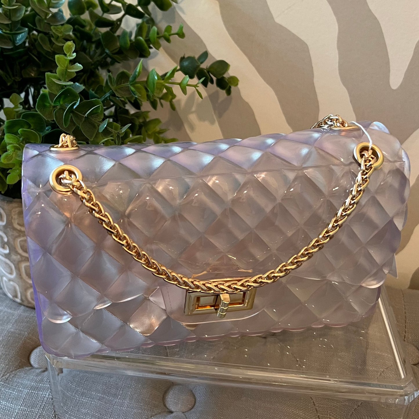 Esme Clear Shoulder Bag | Large