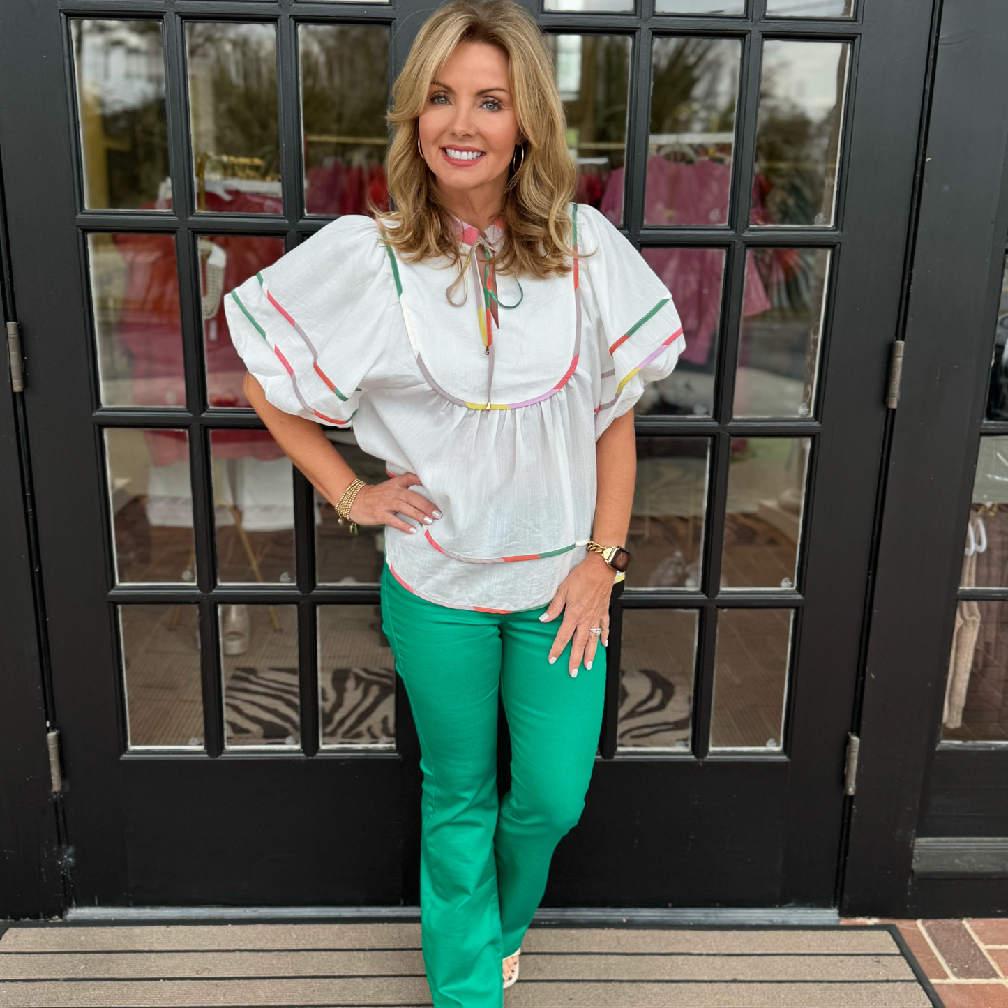 Peggy Pants | Kelly Green