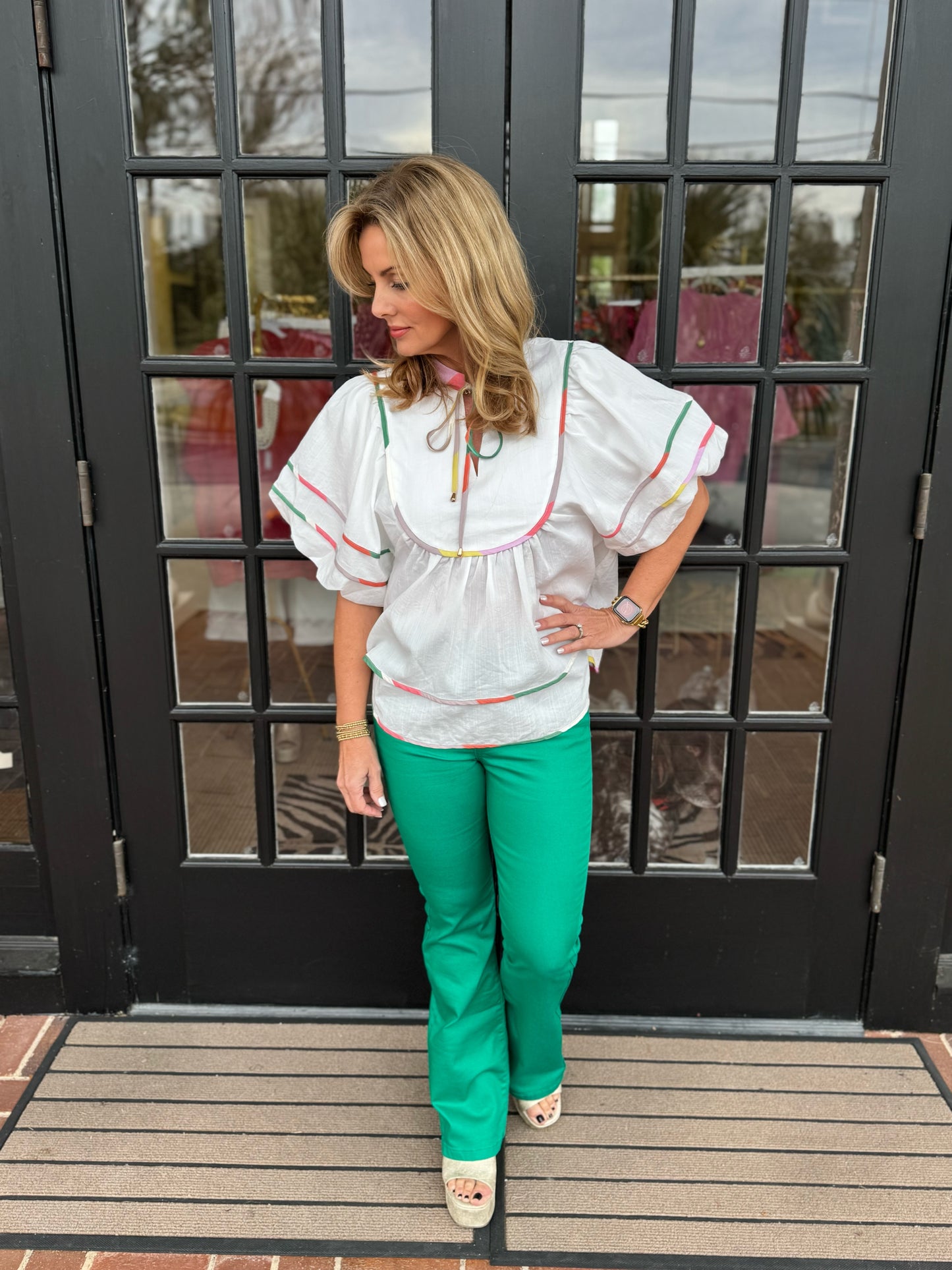 Peggy Pants | Kelly Green