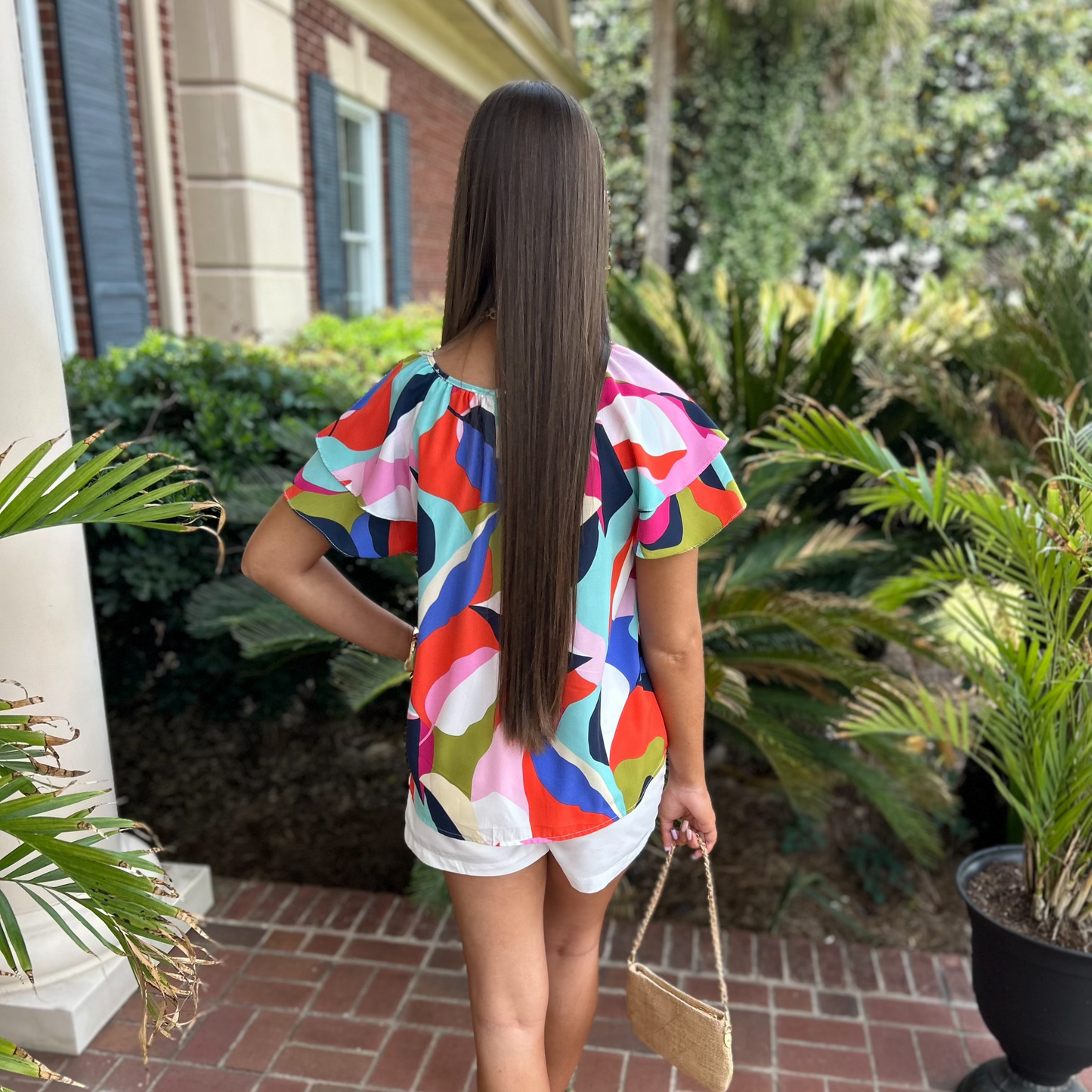 Quinn Satin Shorts | White