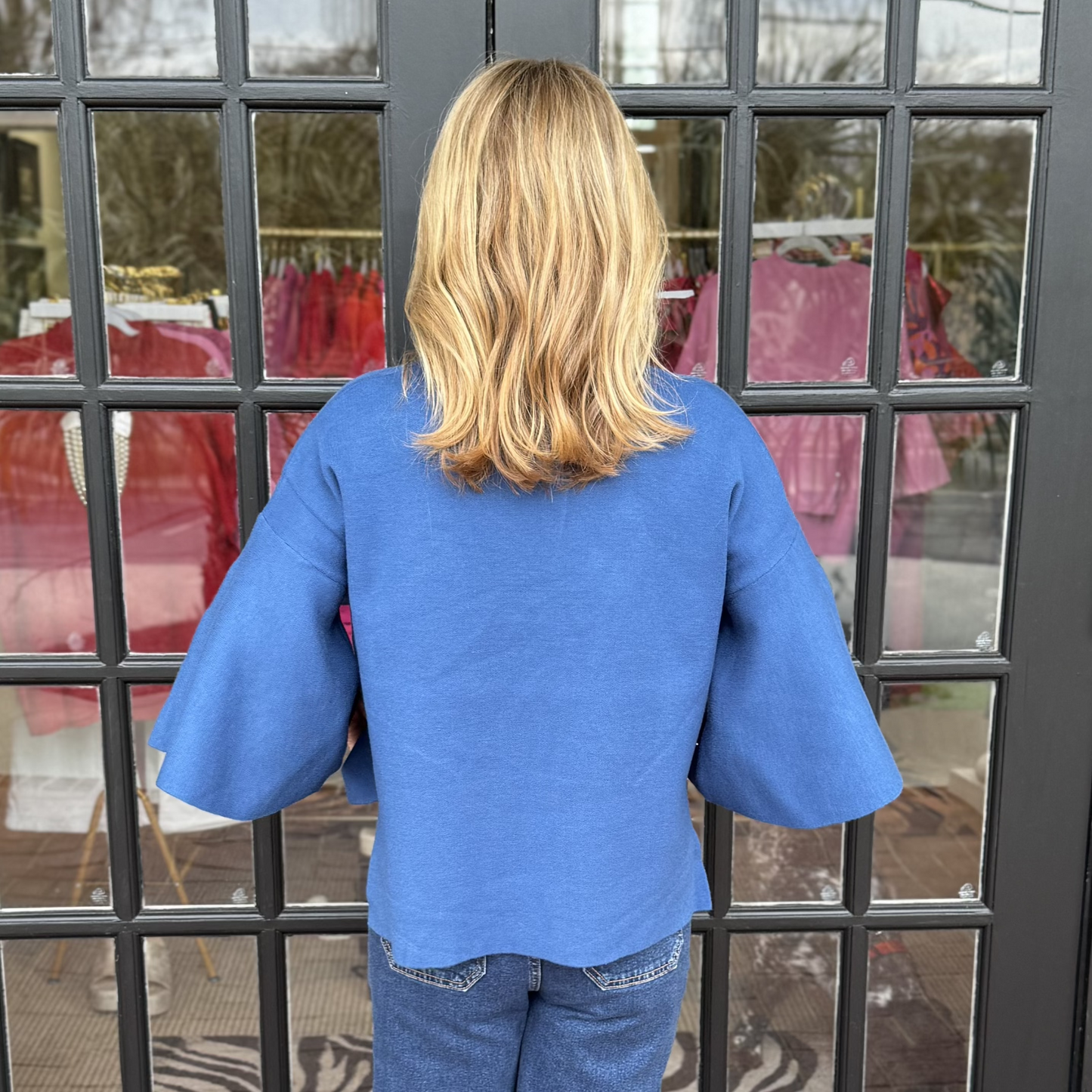 Tori Sweater | Classic Blue