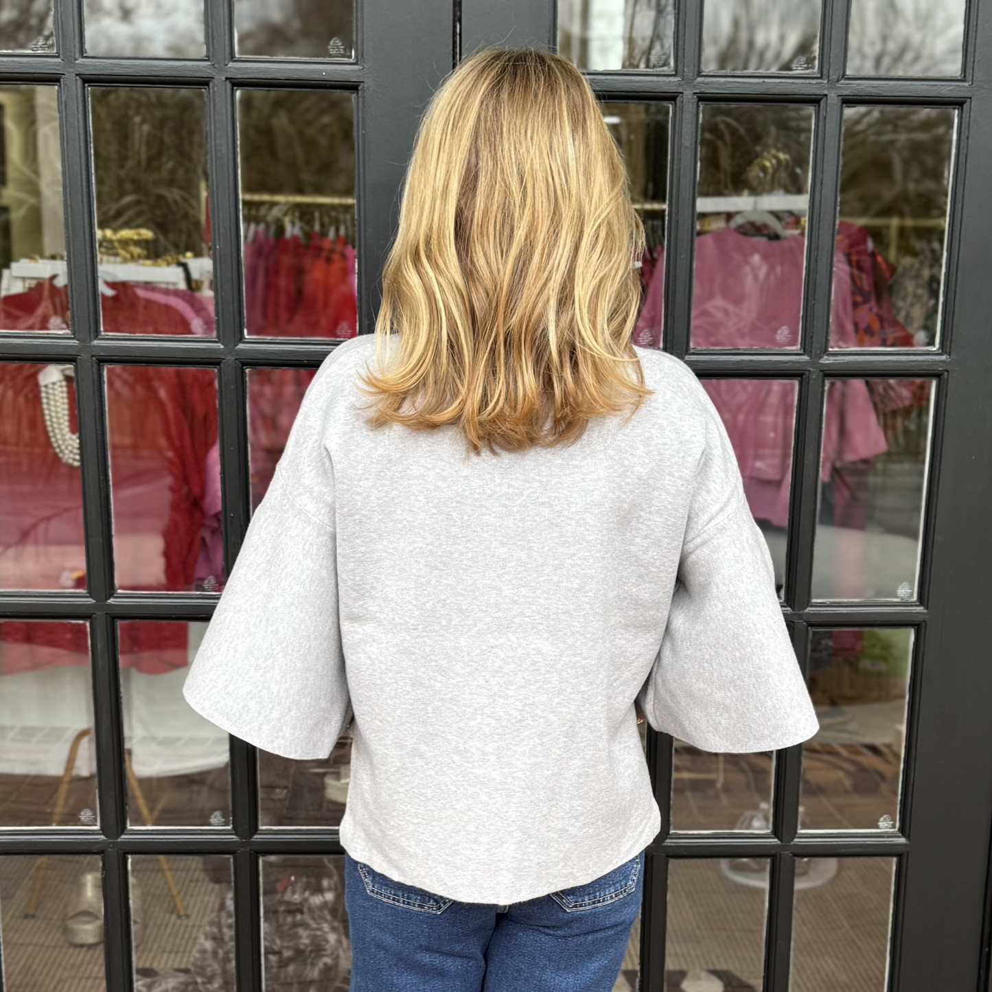 Tori Sweater | Heather Grey
