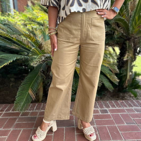 Kendra Pants | Khaki