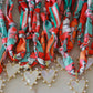Scarlett Heart Scarf Necklace | Orange Mint