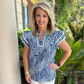 Madison Top | Blue
