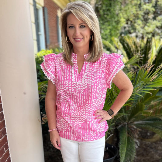 Madison Top | Pink