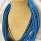 Rope Statement Necklace | Royal Blue