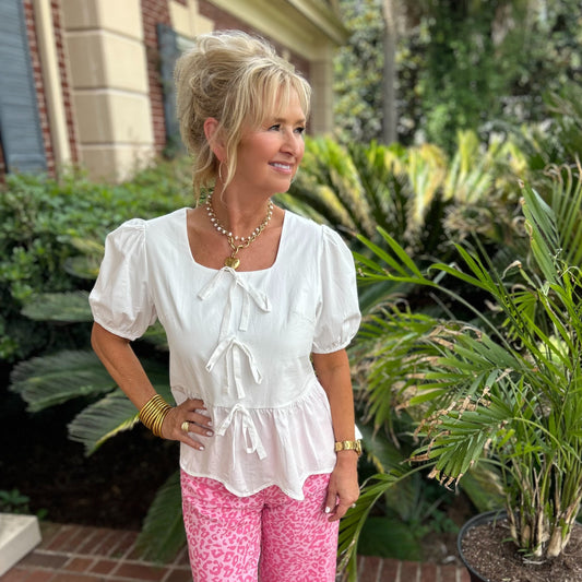 Betty Top | White