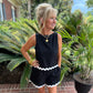 Murphy Tank & Shorts Set | Black