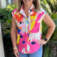 Zoie Top | Pink Print