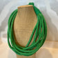 Rope Statement Necklace | Kelly Green