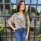 Tatiana Top | Leopard Print