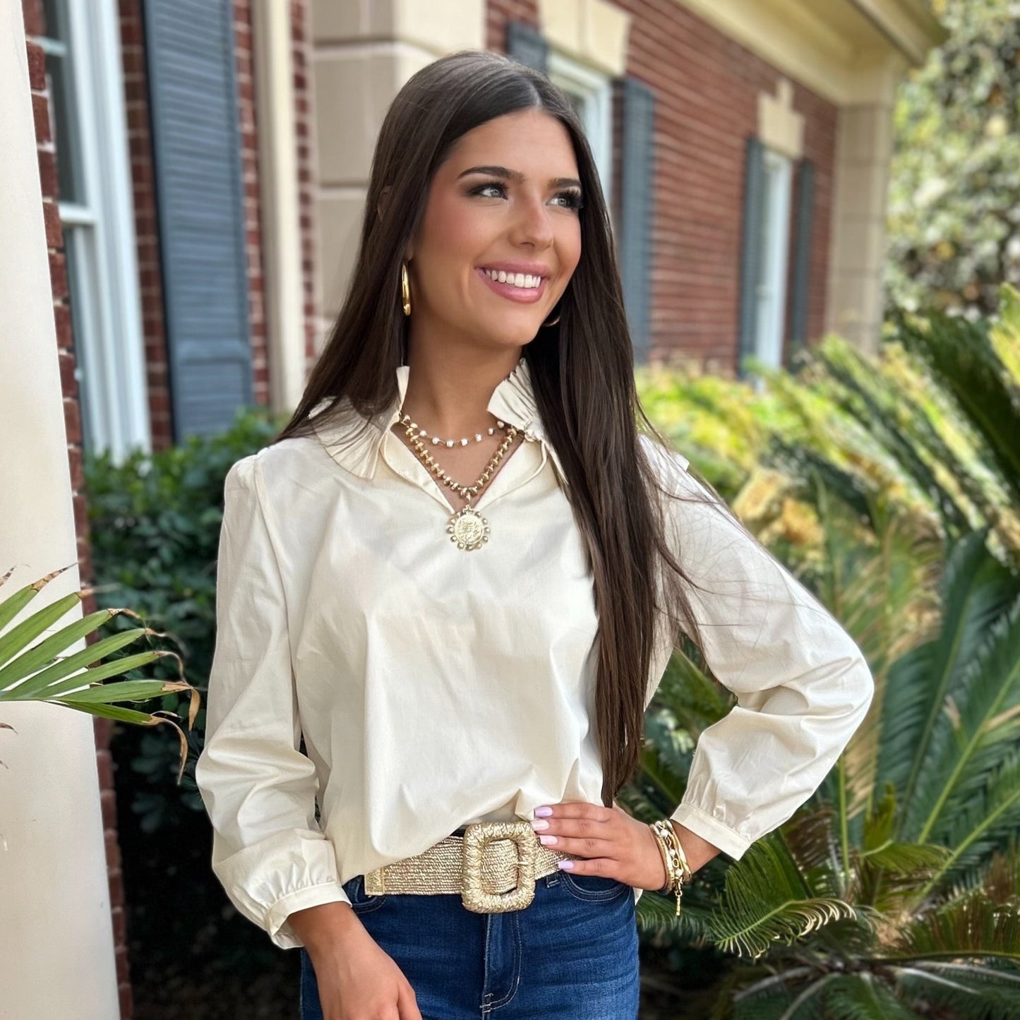 Tatum Top | Cream