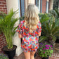 Alana Tropical Pajama Set | Pink Print