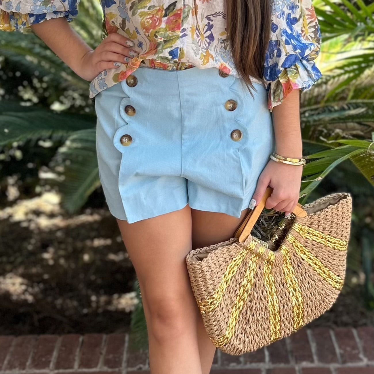 Sailor Shorts | Sky Blue