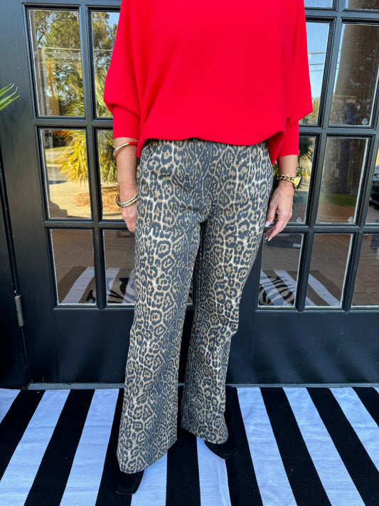 Alexis Leopard Pants