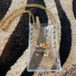 Ana Clear Crossbody Vertical Purse