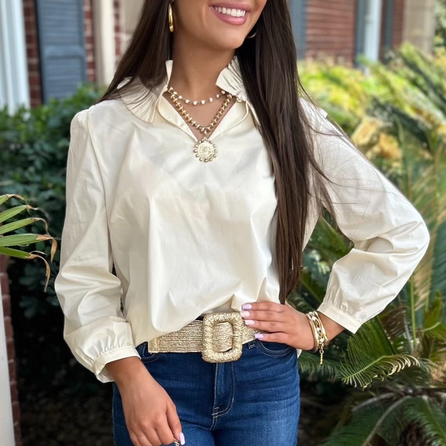 Tatum Top | Cream