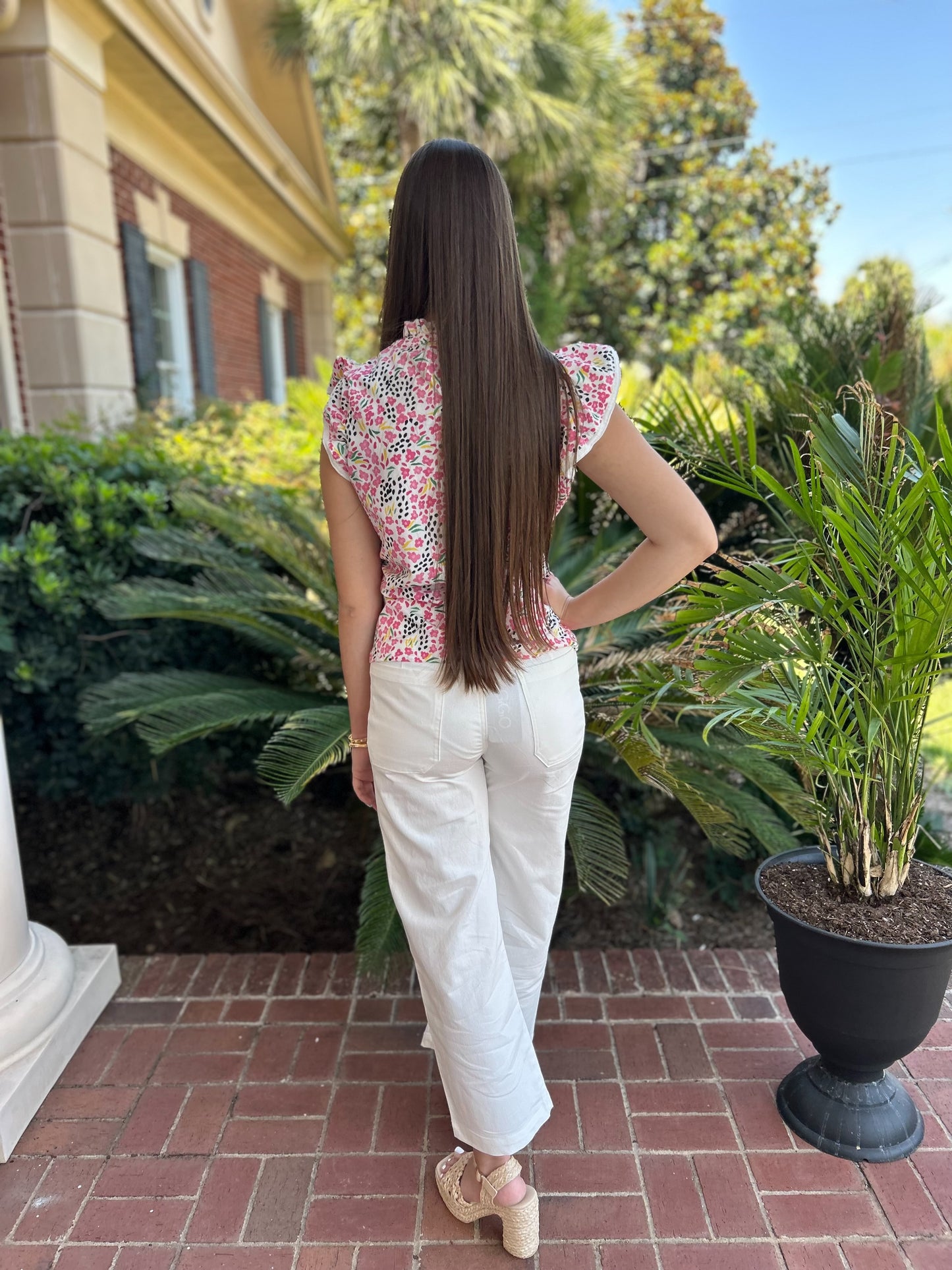 Kendra Pants | White