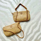 Livi Crossbody Clutch | Natural Tan