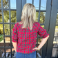 Jace Plaid Top | Red-Multi