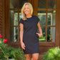 Cassidy Classic Sheath Dress | Black