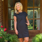 Cassidy Classic Sheath Dress | Black