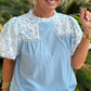 Luna Top | Blue