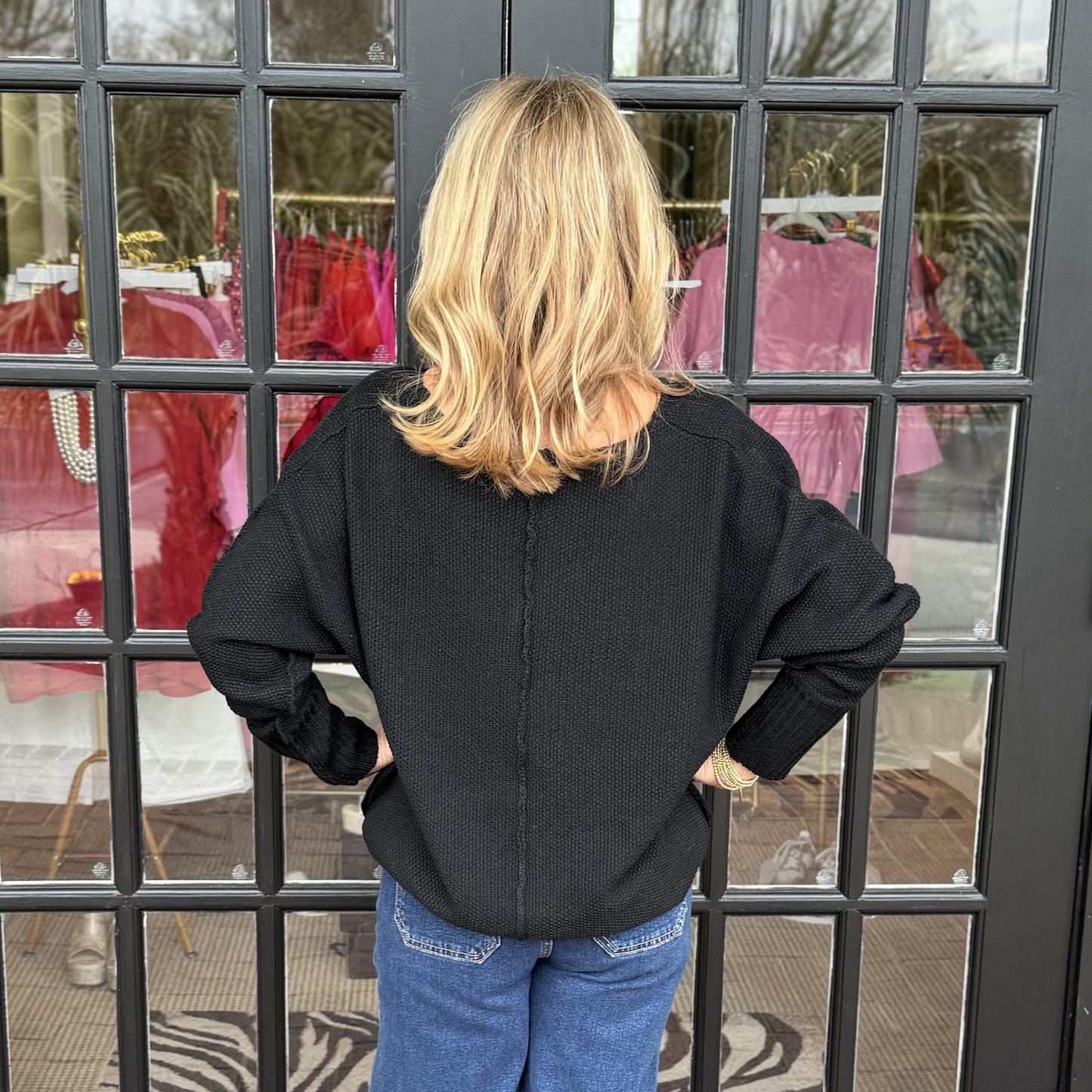 Shay Sweater | Black