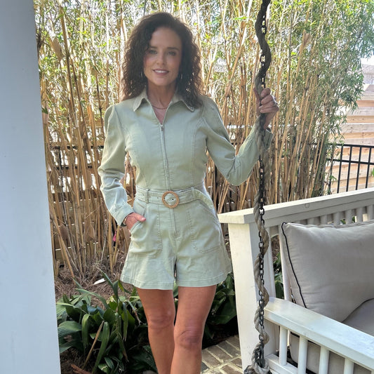 Courtney Romper | Olive