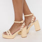Moorea Platform Sandals | Natural