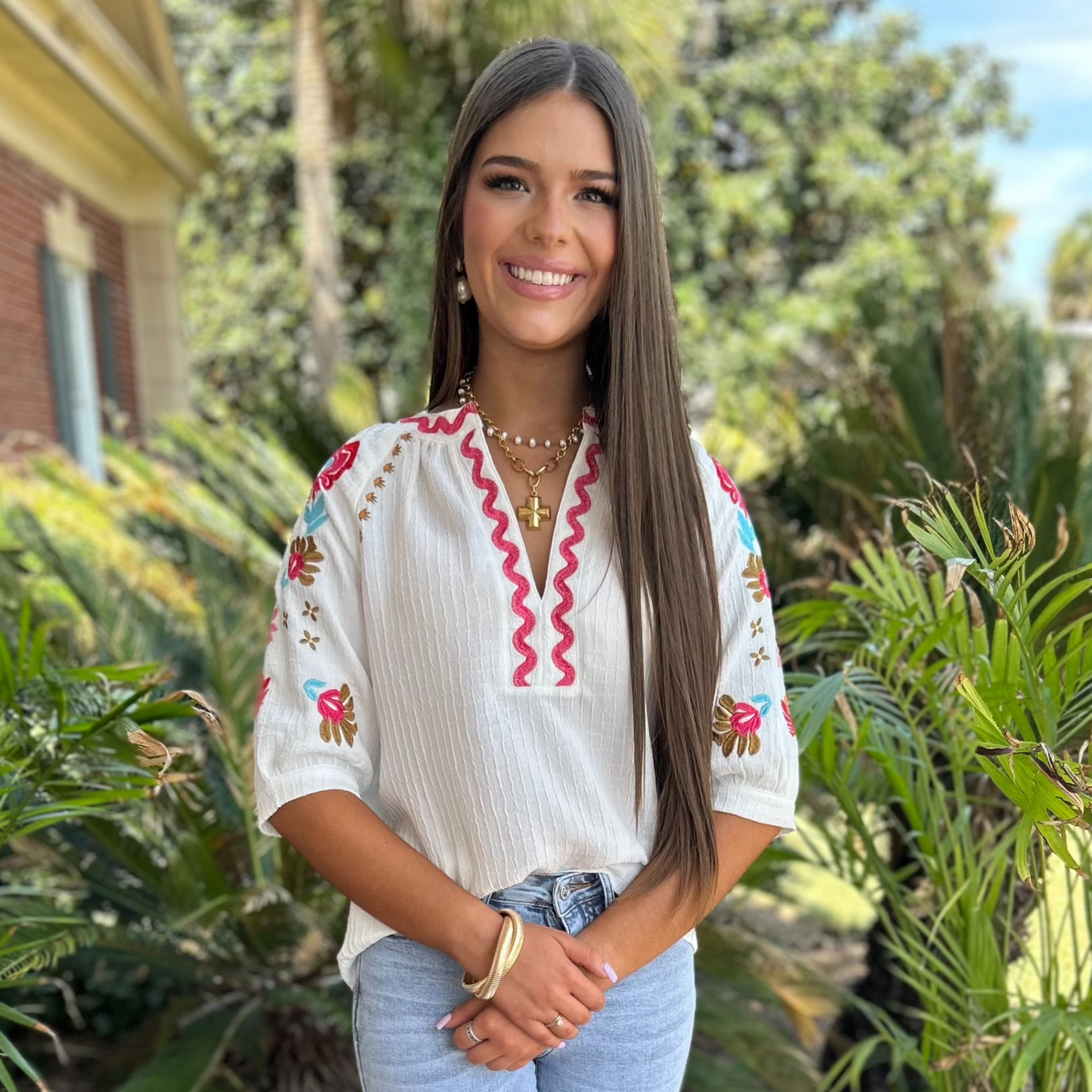 Meredith Top | White