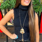 Claire Turtleneck Sweater | Black