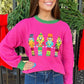 Nutcracker Sequin Sweater | Pink