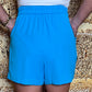 April Tailored Shorts | Vivid Blue