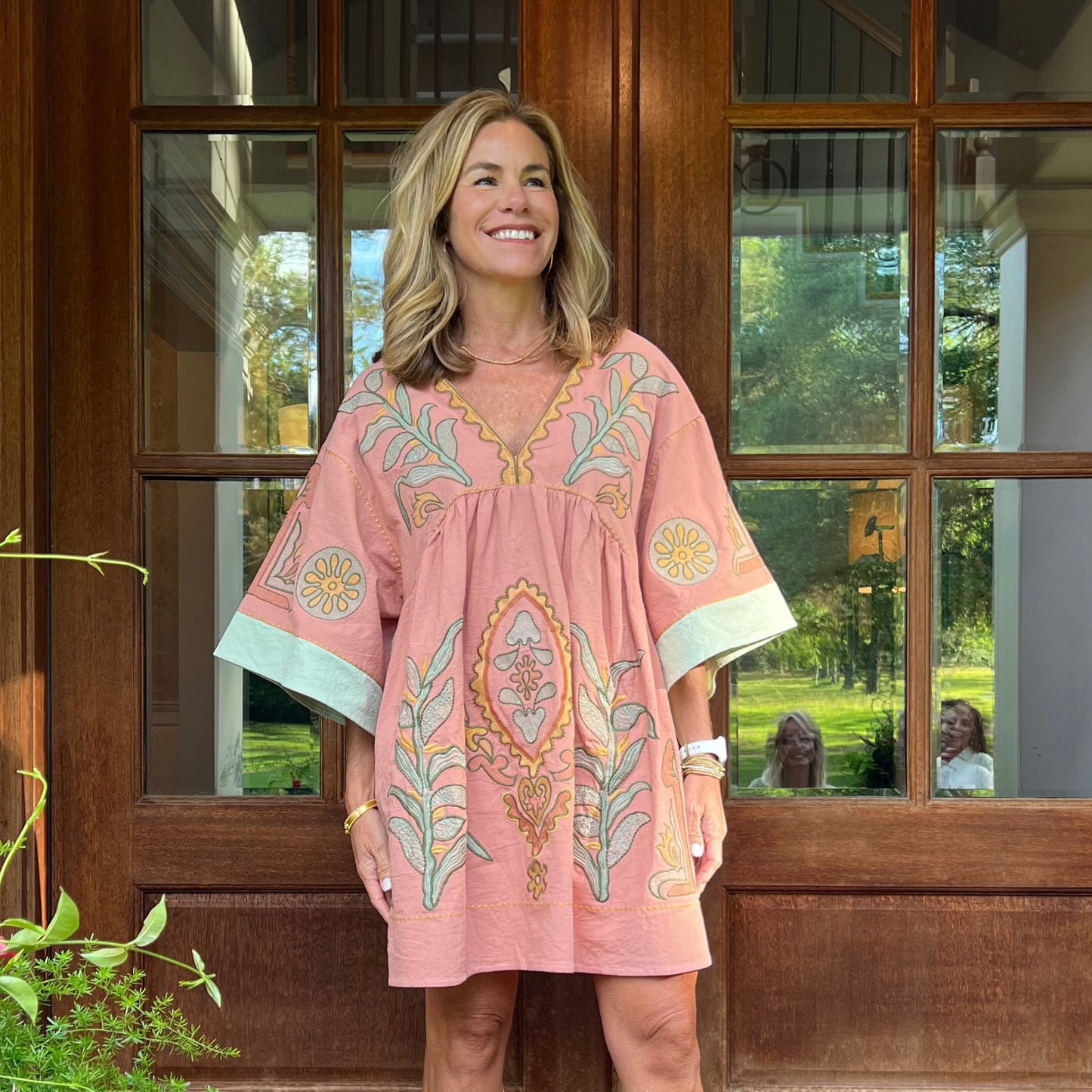 daisy embroidered dress Buy Simply Be Blue Light Wash Daisy Embroidered Denim Midaxi Dress from Next USA